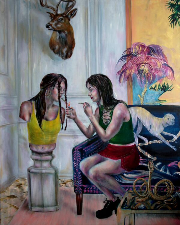 The last breath with art